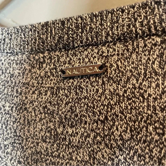 Nautica navy blue anchor long sleeve knit sweater size small - Picture 9 of 9